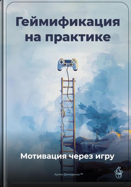 Обложка книги  «Геймификация на практике: Мотивация через игру»