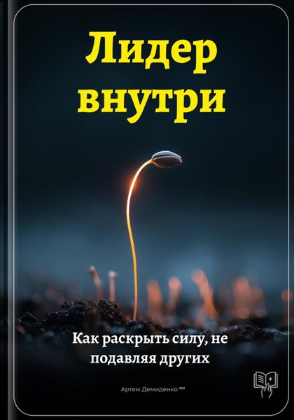 Обложка книги «Лидер внутри: Как раскрыть силу, не подавляя других»