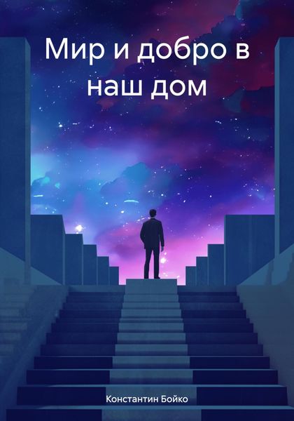 Обложка книги  «Мир и добро в наш дом»