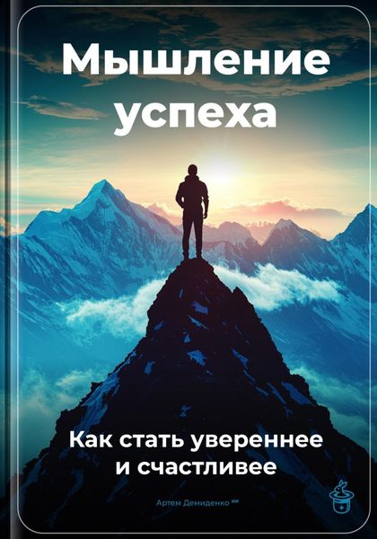 Обложка книги «Мышление успеха: Как стать увереннее и счастливее»