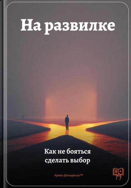 Обложка книги «На развилке: Как не бояться сделать выбор»