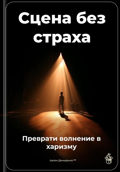Обложка книги  «Сцена без страха: Преврати волнение в харизму»