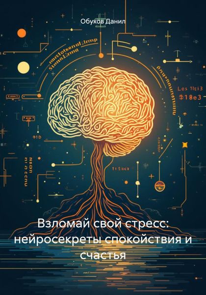 Обложка книги  «Взломай свой стресс: нейросекреты спокойствия и счастья»