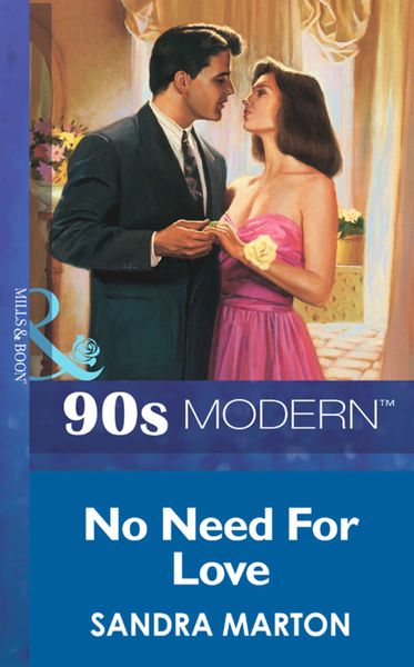 Обложка книги  «No Need For Love»