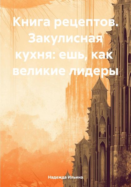 Обложка книги  «Книга рецептов. Закулисная кухня: ешь, как великие лидеры»