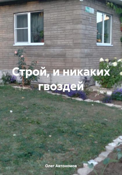 Обложка книги «Строй, и никаких гвоздей»