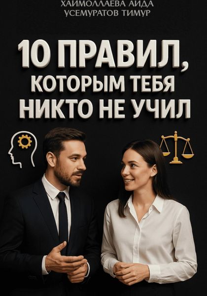 Обложка книги  «10 правил, которым тебя никто не учил»