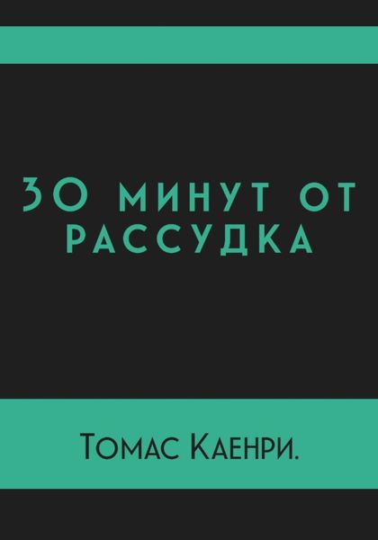 Обложка книги  «30 минут от рассудка»