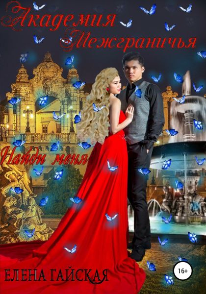Обложка книги  «Академия Межграничья. Найди меня»