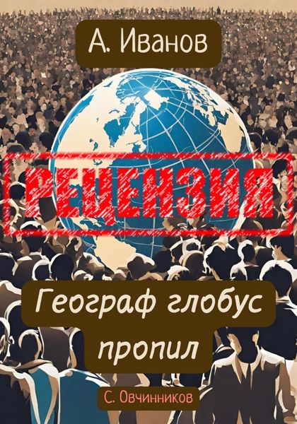 Обложка книги  «Алексей Иванов. Географ глобус пропил. Рецензия»