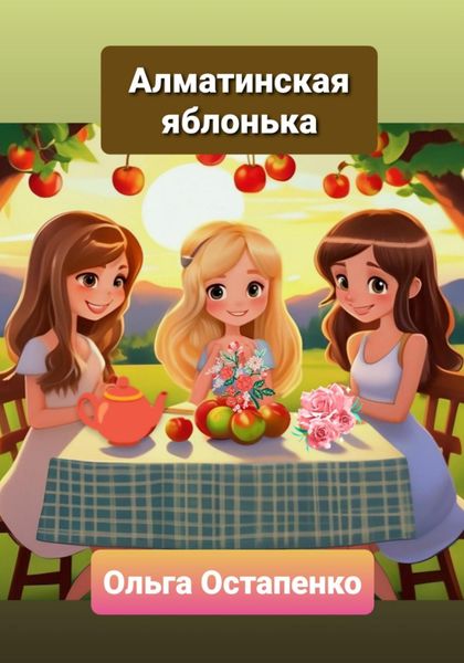 Обложка книги  «Алматинская яблонька»