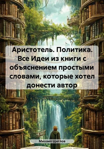 Обложка книги  «Аристотель. Политика. Все Идеи из книги с объяснением простыми словами, которые хотел донести автор»