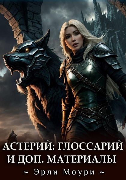 Обложка книги  «Астерий. Глоссарий, карты и арты к циклу»