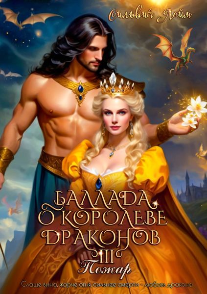 Обложка книги  «Баллада о королеве драконов. Часть 3. Пожар»