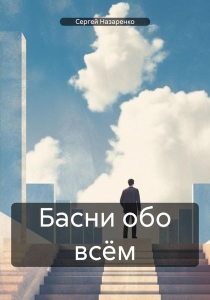 Обложка книги  «Басни обо всём»