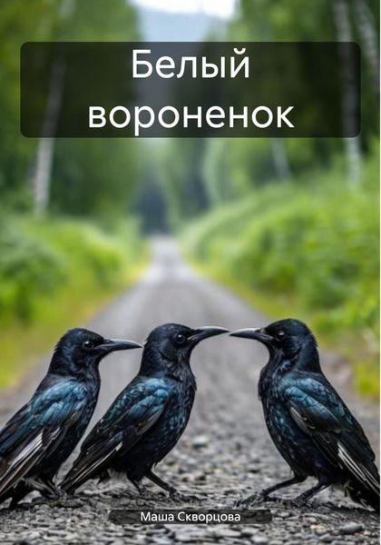 Обложка книги  «Белый вороненок»