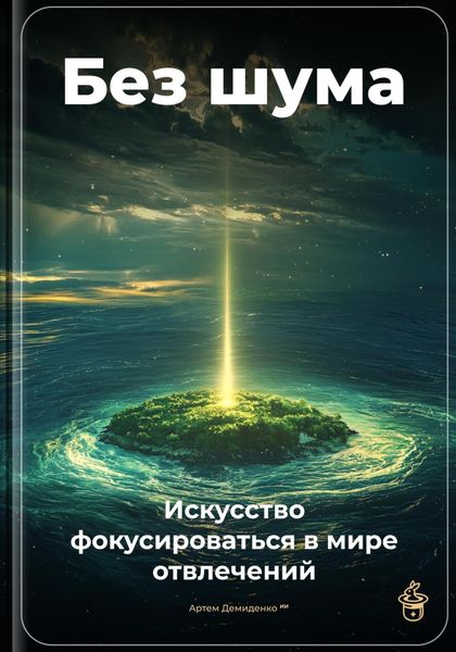 Обложка книги  «Без шума: Искусство фокусироваться в мире отвлечений»