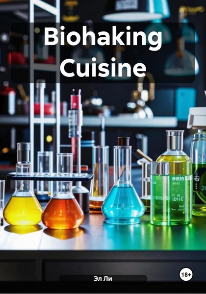 Обложка книги  «Biohaking Cuisine»