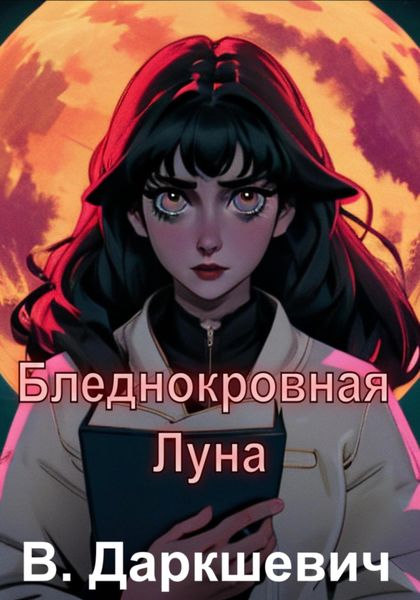 Обложка книги  «Бледнокровная Луна»