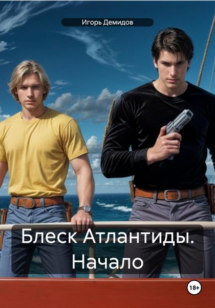 Обложка книги  «Блеск Атлантиды. Начало»