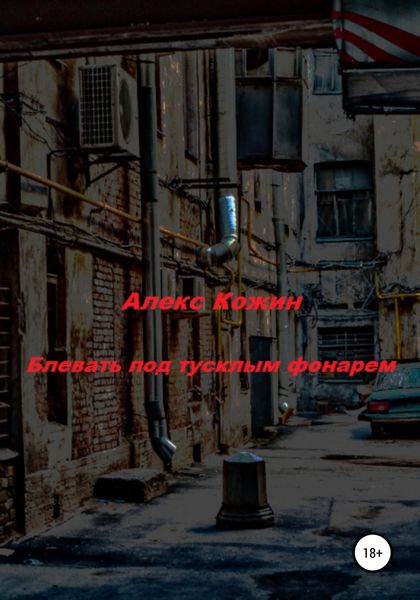 Обложка книги  «Блевать под тусклым фонарем»