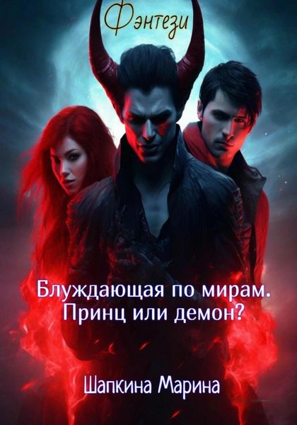 Обложка книги  «Блуждающая по мирам. Принц или демон?»