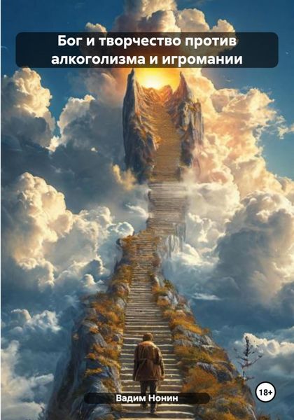 Обложка книги  «Бог и творчество против алкоголизма и игромании»