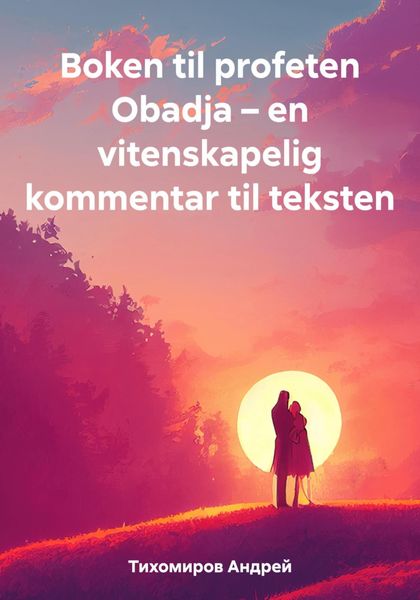 Обложка книги  «Boken til profeten Obadja – en vitenskapelig kommentar til teksten»