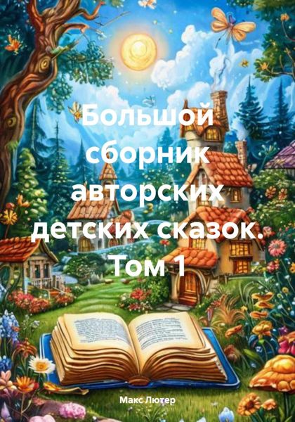 Обложка книги  «Большой сборник авторских детских сказок. Том 1»