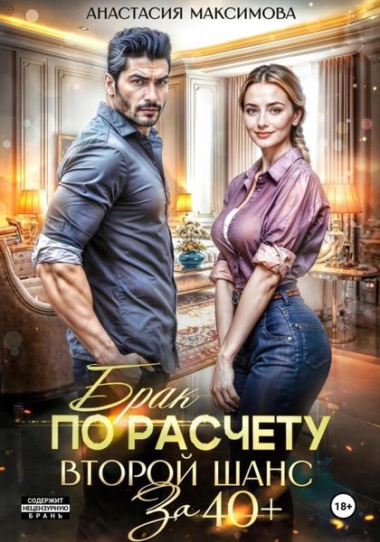 Обложка книги  «Брак по расчету. Второй шанс за 40+»