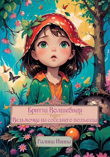 Обложка книги  «Бритта Волшебная. Ведьмочка из соседнего подъезда»