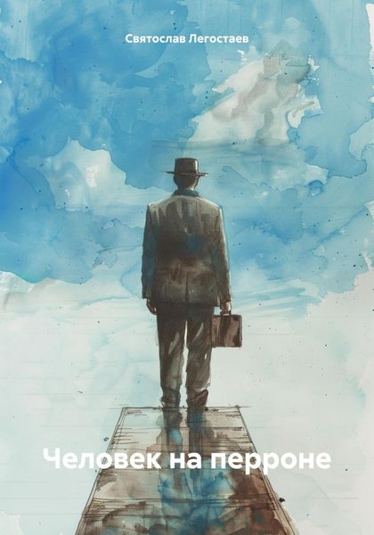 Обложка книги  «Человек на перроне»