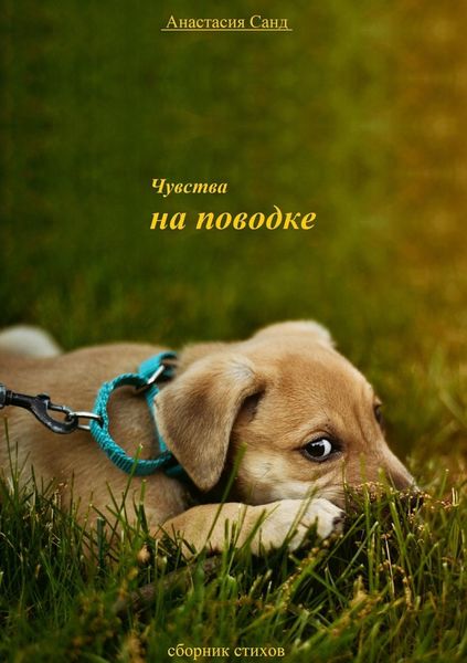 Обложка книги  «Чувства на поводке. Сборник стихотворений»