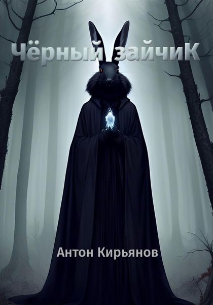 Обложка книги  «Чёрный зайчик»