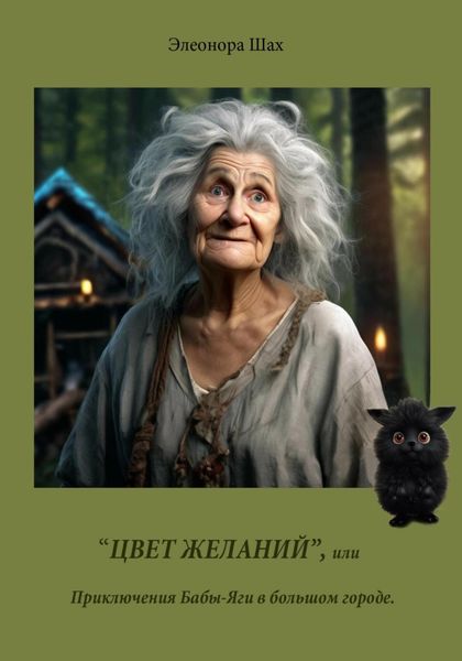 Обложка книги  «ЦВЕТ ЖЕЛАНИЙ, или Приключения Бабы-Яги в большом городе»