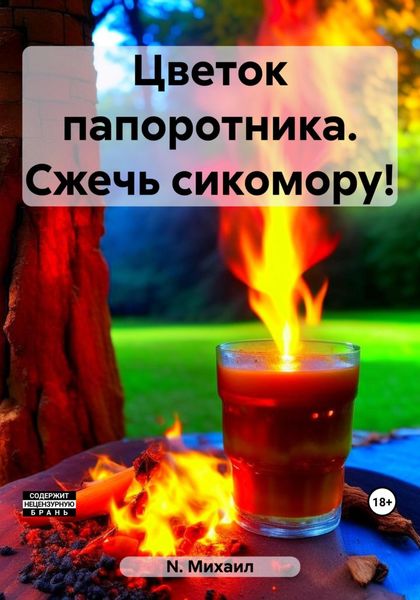 Обложка книги  «Цветок папоротника. Сжечь сикомору!»