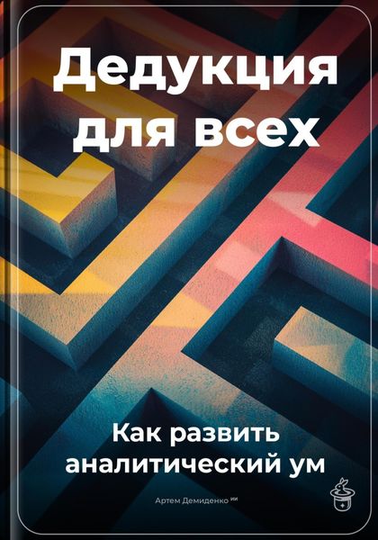 Обложка книги  «Дедукция для всех: Как развить аналитический ум»