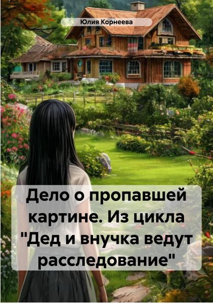 Обложка книги  «Дело о пропавшей картине. Из цикла «Дед и внучка ведут расследование»»