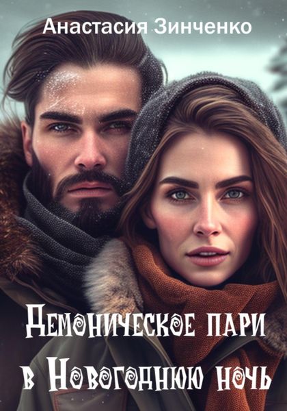 Обложка книги  «Демоническое пари в Новогоднюю ночь»