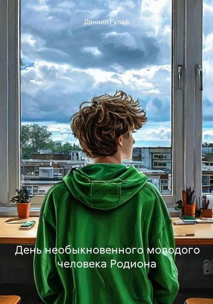 Обложка книги  «День необыкновенного молодого человека Родиона»