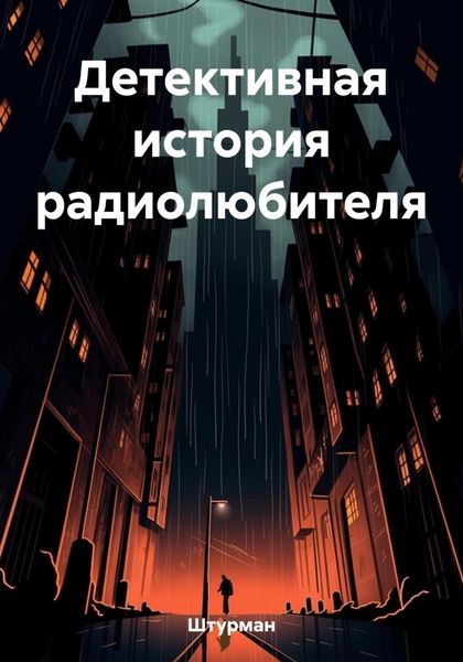 Обложка книги  «Детективная история радиолюбителя»