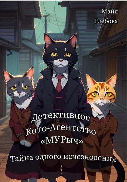 Обложка книги  «Детективное Кото-Агентство «МУРыч». Тайна одного исчезновения»