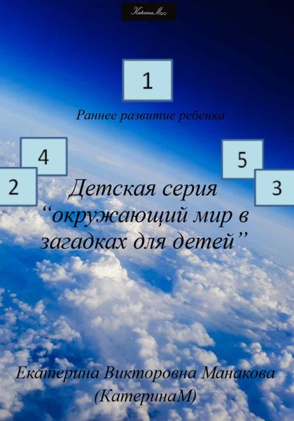 Обложка книги  «Детская серия «Окружающий мир в загадках для детей»»