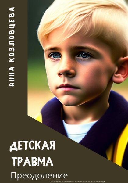Обложка книги  «Детская травма»