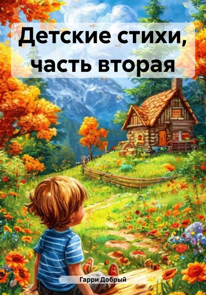 Обложка книги  «Детские стихи, часть вторая»