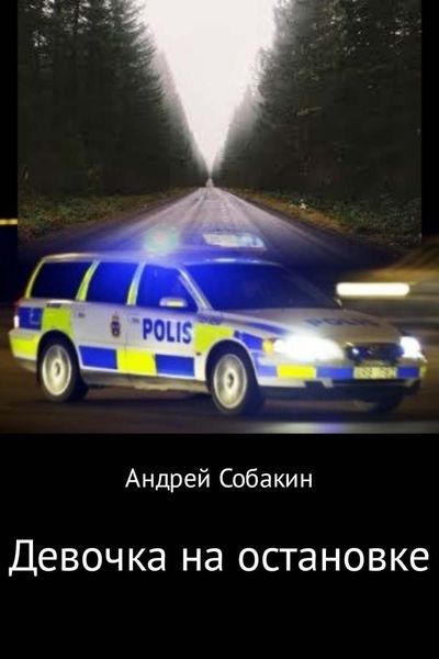 Обложка книги  «Девочка на остановке»