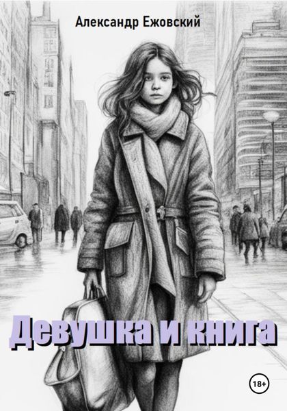 Обложка книги  «Девушка и книга»