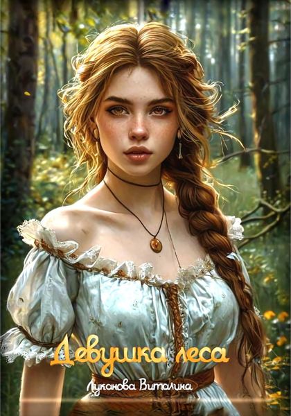 Обложка книги  «Девушка леса»