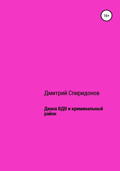 Обложка книги  «Диана ВДВ и криминальный район»