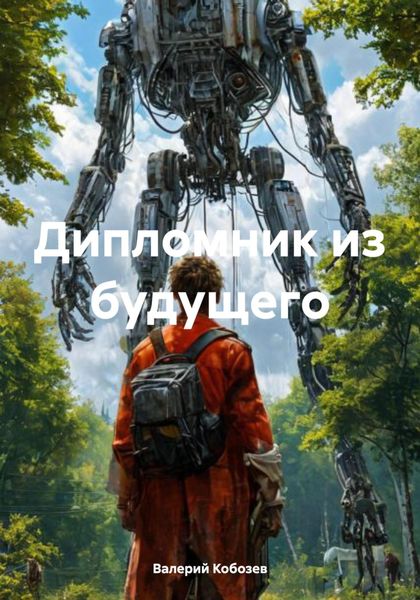 Обложка книги  «Дипломник из будущего»
